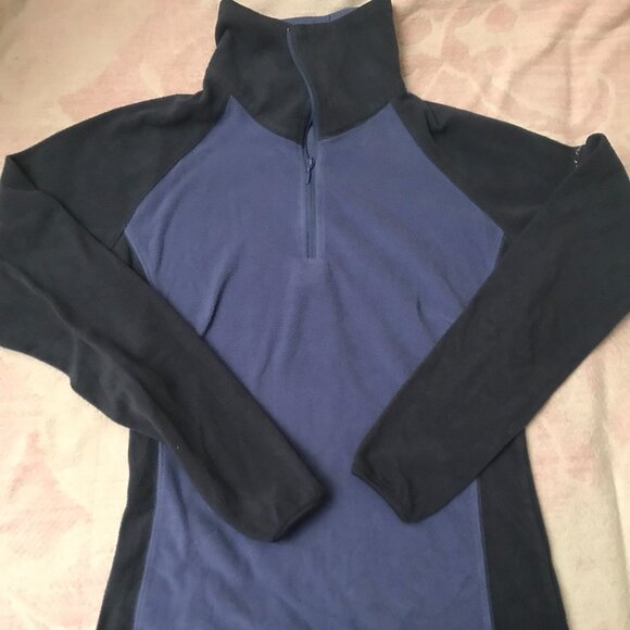 Columbia Women’s Two-Toned Quarter Zip Pullover Fleece Small - Picture 1 of 3